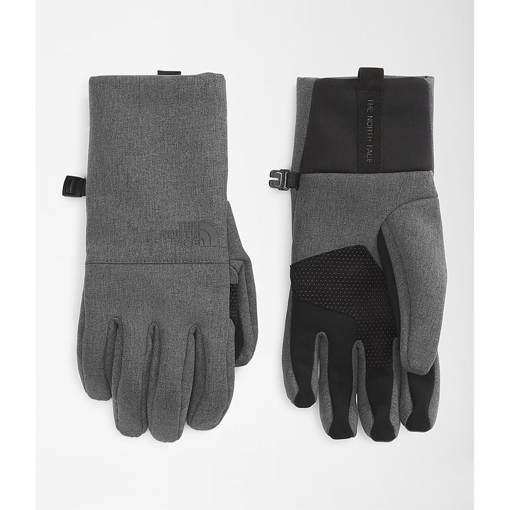 The North Face Gloves Womens Australia - The North Face Apex+ Etip™ Dark Grey Supreme (HTA-945683)